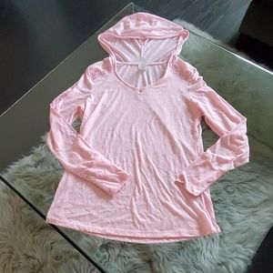 Lightweight Pink Hoodie